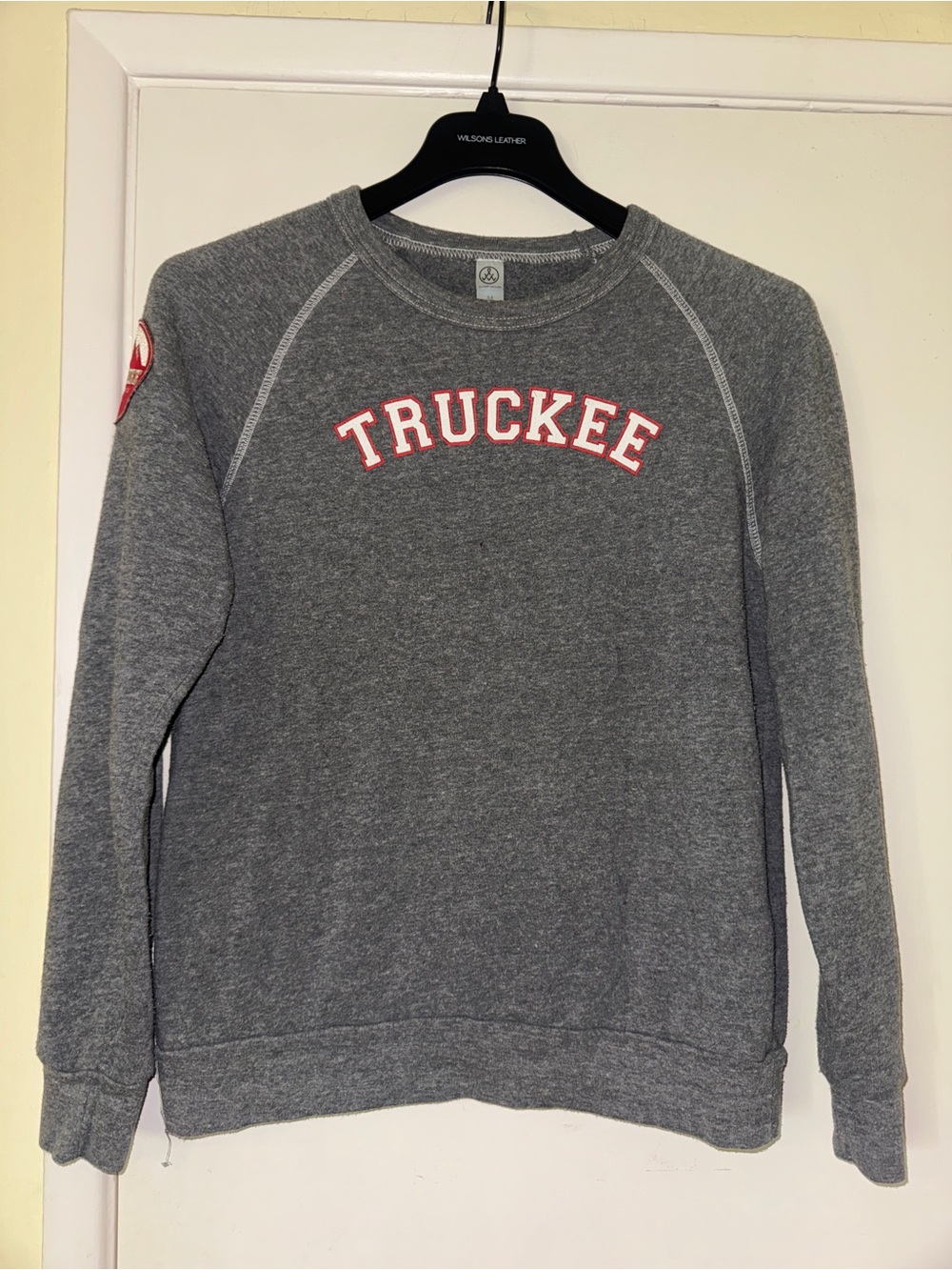 Truckee Grey Crewneck Sweatshirt - Men's Casual Pullover